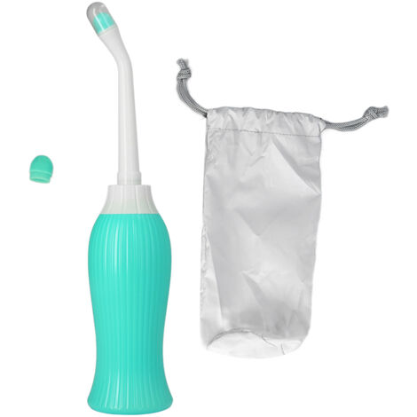 Bidonnette portable 450ml haute capacité pour hygiène intime, soins post-partum et bébé - Vert