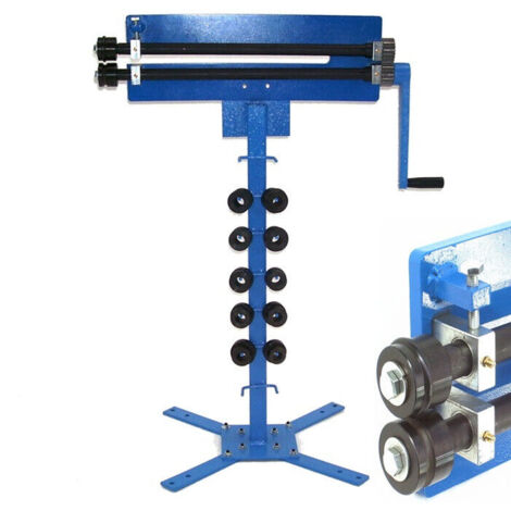 Biegemaschine Sickenmaschine 460 inkl. Standfuß Sicken Profilrollen 55716/56716