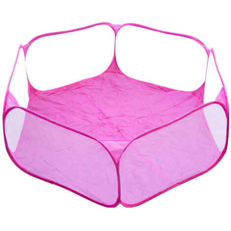 Biegsames und tragbares Paket für kleine Tiere (Rose) mit Beutel