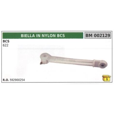 Bielle en nylon pour tracteur agricole BCS 622