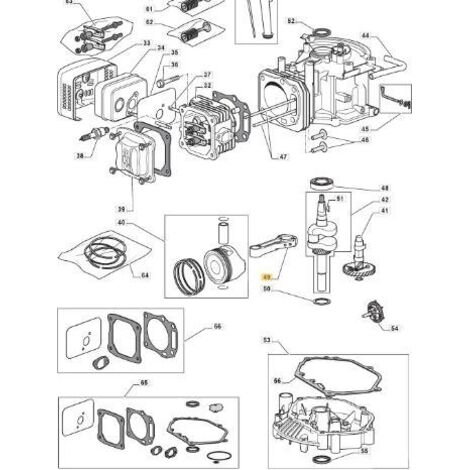 BIELLE MOTEUR 130150052-0001 ORIGINAL STIGA - 118550285/0