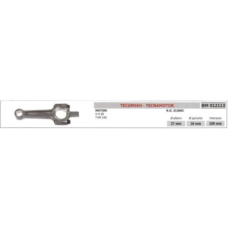 Bielle TECUMSEH tondeuse V H 60 TVM 140 012113