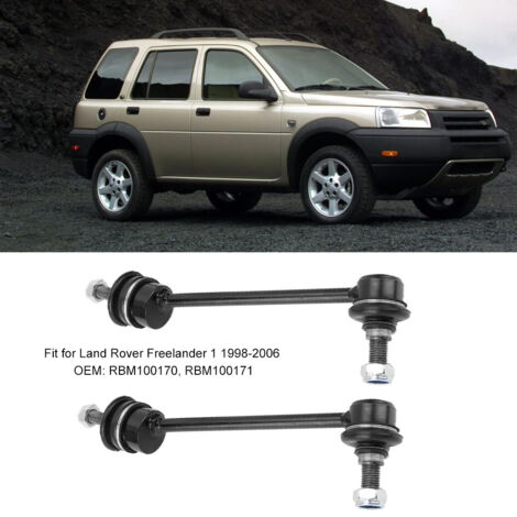 Biellette de suspension anti-roulis pour Freelander 1 Land Rover (1998-2006) - RBM100170 - Kit de 2 stabilisateurs