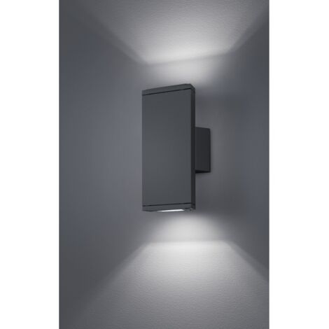 Biemission Wandleuchte für den Außenbereich Colorado Led IP54 Anthrazit Trio Beleuchtung