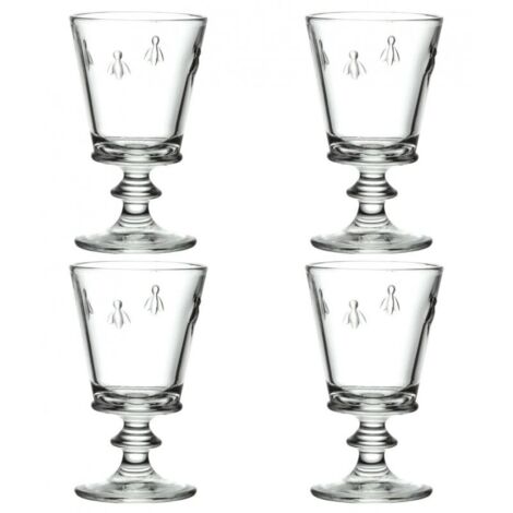 Bienen-Set mit 4 Gläsern 240ml