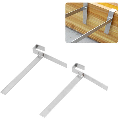 Bienenrahmenhalter 510 Edelstahl Modell 23,3 x 13,5 cm 250 g 2 Stück