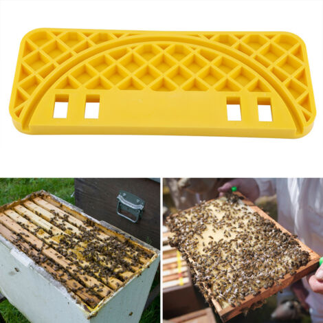 Bienenstockschaber für Imker, ABS-Honigtyp, 33 x 14 cm, gelb, 1 Stück, Entdeckelungs- und Reinigungswerkzeug