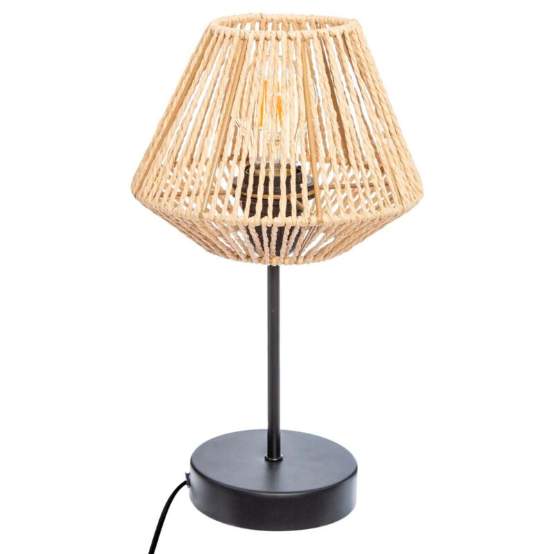 Wellhome - bienvenue - Lampe corde naturelle Jily