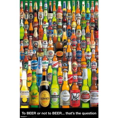 Bières affichées to beer or not to beer