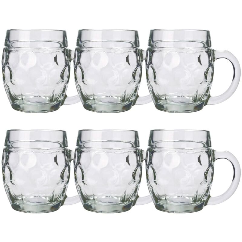 Ich-Zapfe Bierglas, Bierkrug, Maßkrug, Bierseidel 6er Set Biergläser, Tübinger - 0, 5 Liter