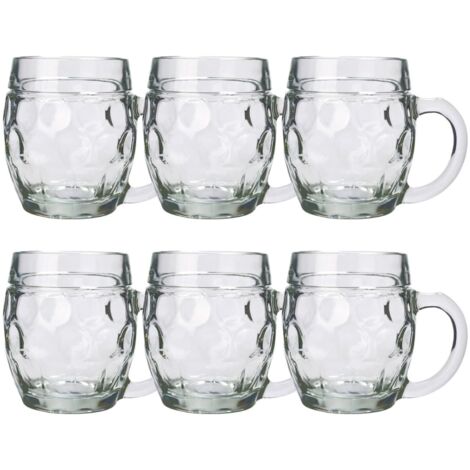 Bierglas, Bierkrug, Maßkrug, Bierseidel 6er Set Biergläser, Tübinger - 0,3 Liter