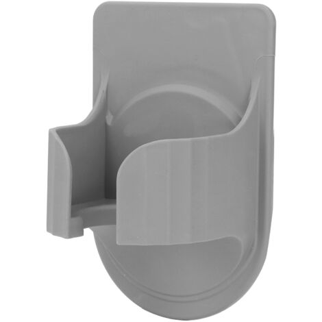 Bierhalter für die Dusche, flaches und leichtes Design, Maße 10,5 x 16,2 cm, ideal für Zuhause, dunkelgraue Farbe.