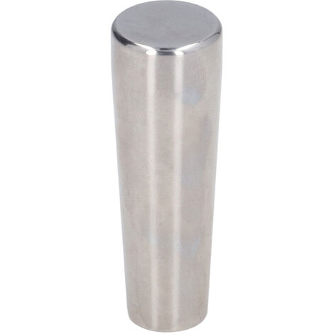 Bierzapfhahngriff aus hochglanzpoliertem Edelstahl, rostfrei, 6,6 cm (2,6 Zoll), für Bierzapfanlagen, 9,5 mm (3/8 Zoll) Auslauf