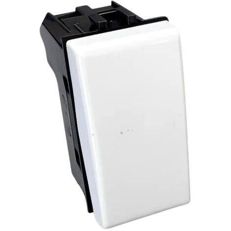 Biesse pulsante unipolare illuminabile 16a compatibile serie bticino matix