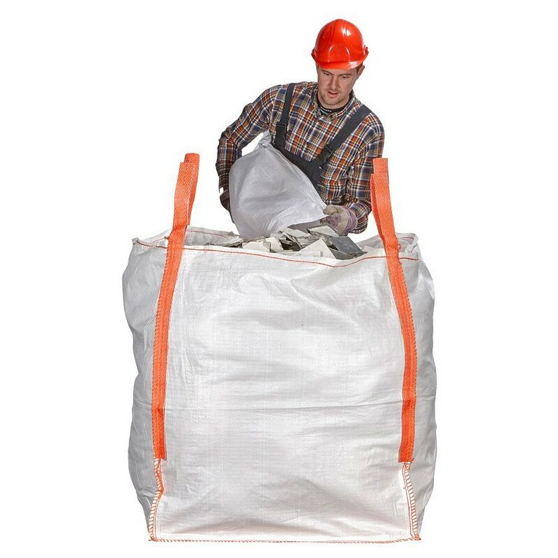 Lot de 10 sacs Big Bag 1m³ GRVS Big Bag 1500 KG Sac