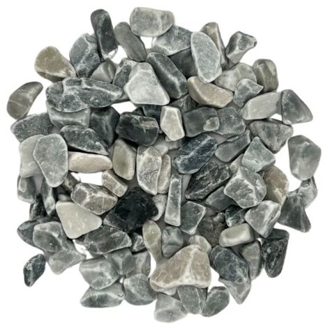 Big Bag de 0,75m³ (+/- 1000 Kg) Galet de Marbre Gris Bleuté Ø 8/12 mm - Livraison PREMIUM