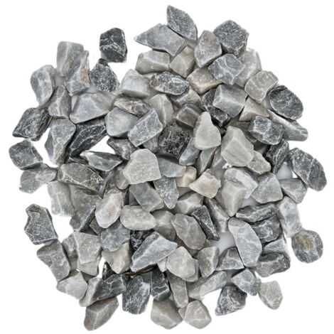 Big Bag de 0,75m³ (+/- 1000 Kg) Gravier de Marbre Gris Bleuté Ø 8/16 mm - Livraison PREMIUM