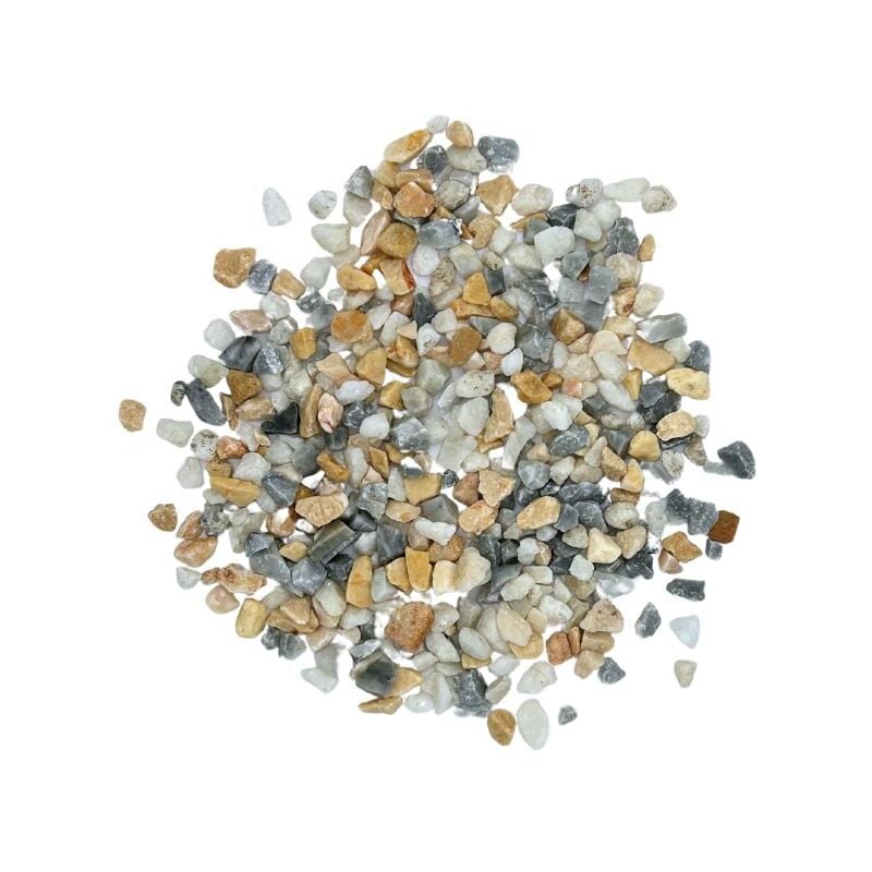 Big Bag Express - Big Bag de 0,75m³ (+/- 1000 kg) Gravier de Marbre Multicolore Hawaï Siena (rose, jaune, gris …) ø 8/16 mm - Livraison premium