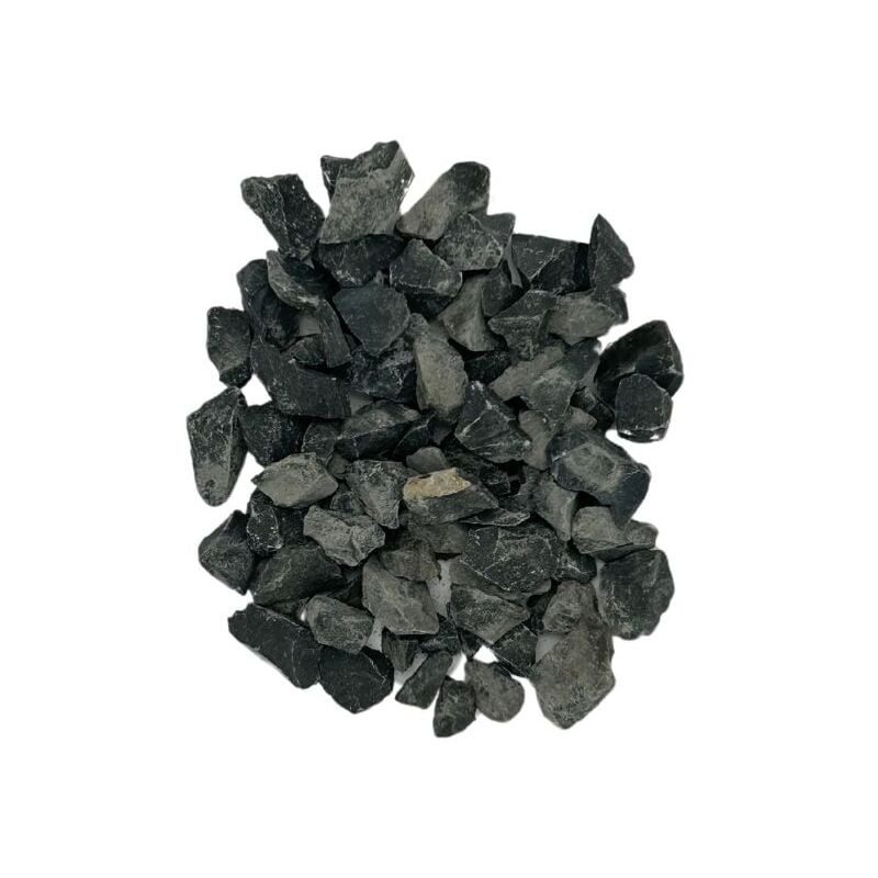 Big Bag Express - Big Bag de 1m³ (+/- 1,5T) Gravier de Basalte Noir Ebène ø 12/16 mm - Livraison premium