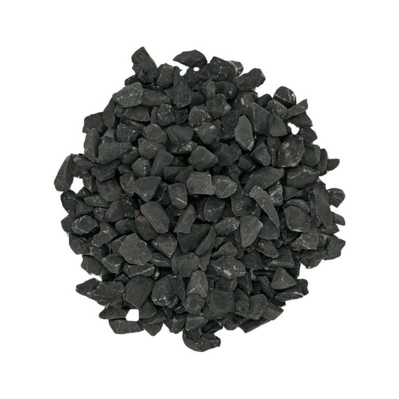 Big Bag Express - Big Bag de 1m³ (+/- 1,5T) Gravier de Basalte Noir Ebène ø 8/12 mm - Livraison premium