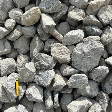 Big Bag de 200KG de Ballast ou Pierre à Gabion Gris Ø 80/150 mm - Livraison STANDARD