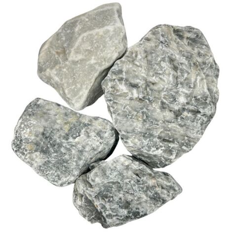 Big Bag de +/- 500 Kg Pierre à Gabions Gris Bleuté Ø 80/150 mm - Livraison STANDARD