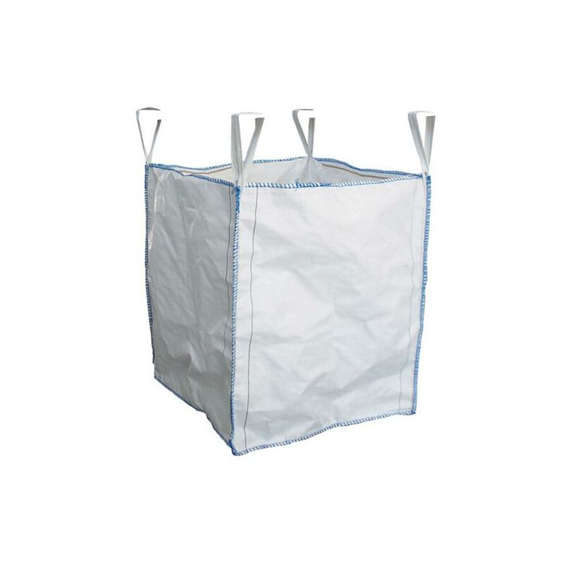 Image of Big bag in polipropilene bianco usato 90x90 cm, capienza 1000 lt