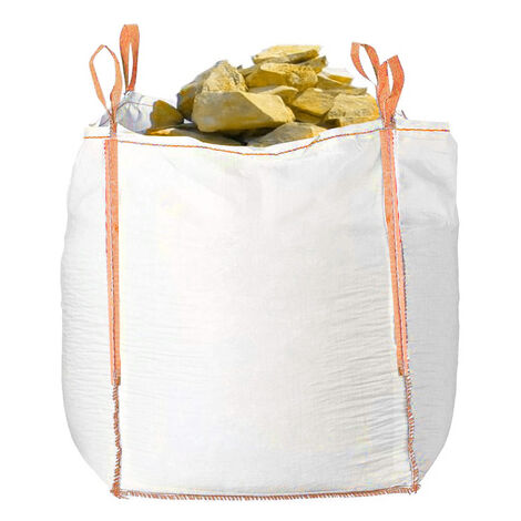 Big Bag Saco de Escombros Resistente 500 kg / Blanco