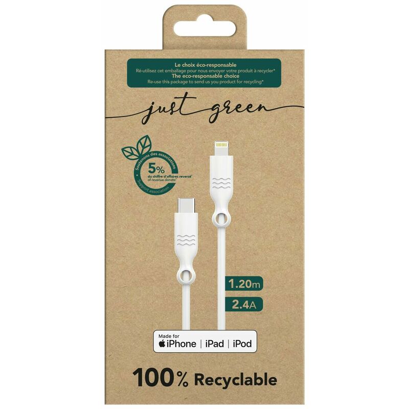 

Big Ben Interactive Cable Micro USB Big Ben Interactive JGCBLMFIC1M2W Lightning