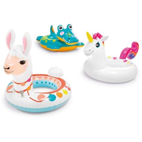 Big Inflatable Animal Swim Ring - Assorted Styles