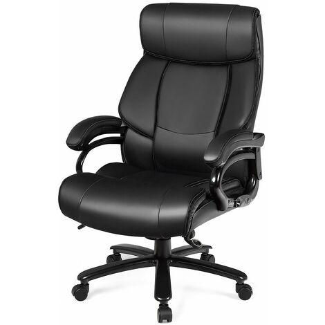 Big &Tall Office Chair Swivel Padded Executive Chair Ergonomic Adjustable Height