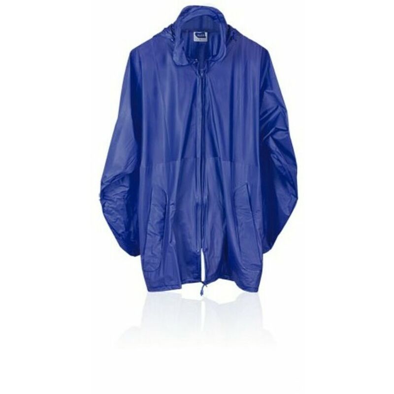 

BigBuy Accessories Impermeable con Capucha 149862 Azul Marino M/L