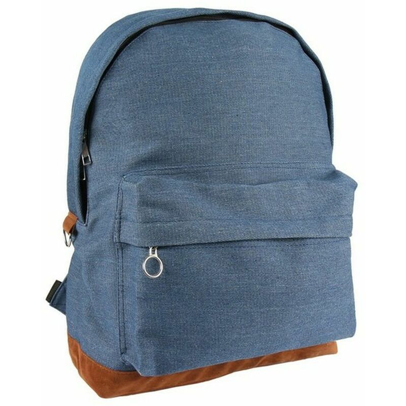 

BigBuy Accessories Mochila Casual Denim Patch