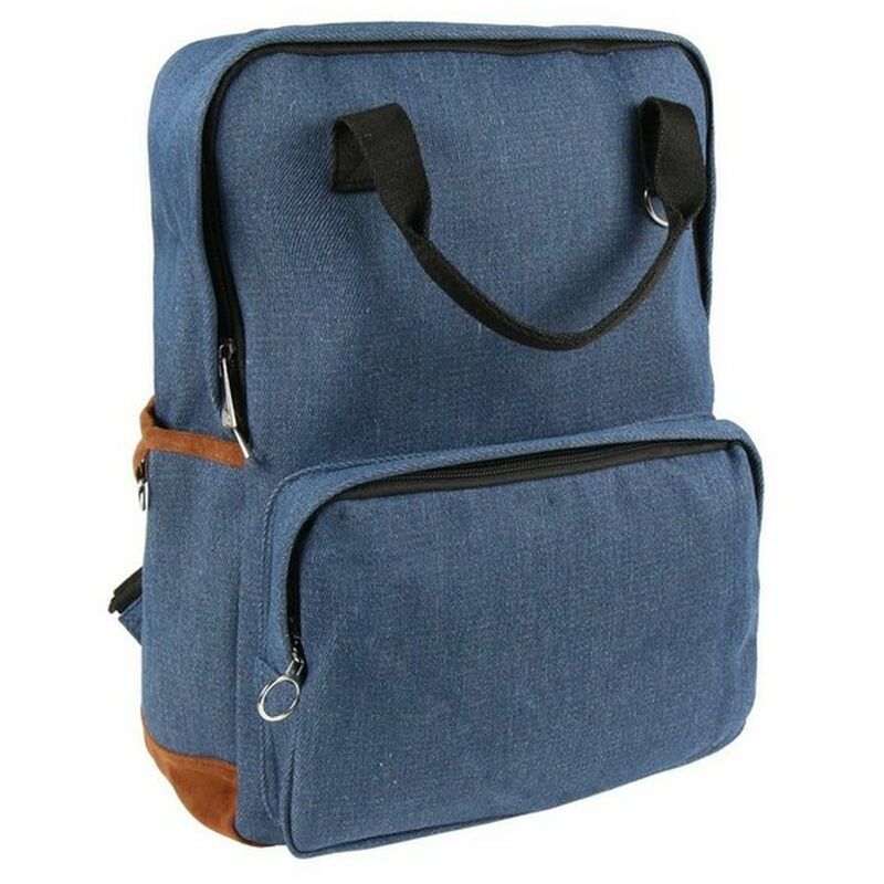 

BigBuy Accessories Mochila Casual Denim Patch