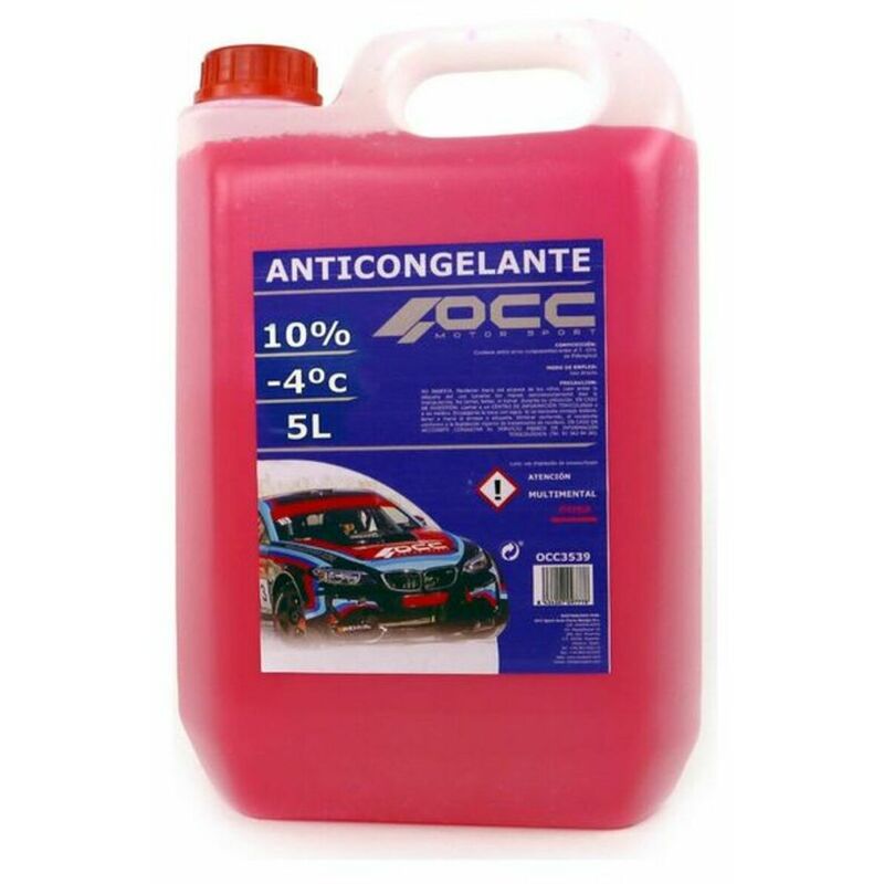 

OCC Motorsport Anticongelante OCC Motorsport 10% Rosa (5 L)