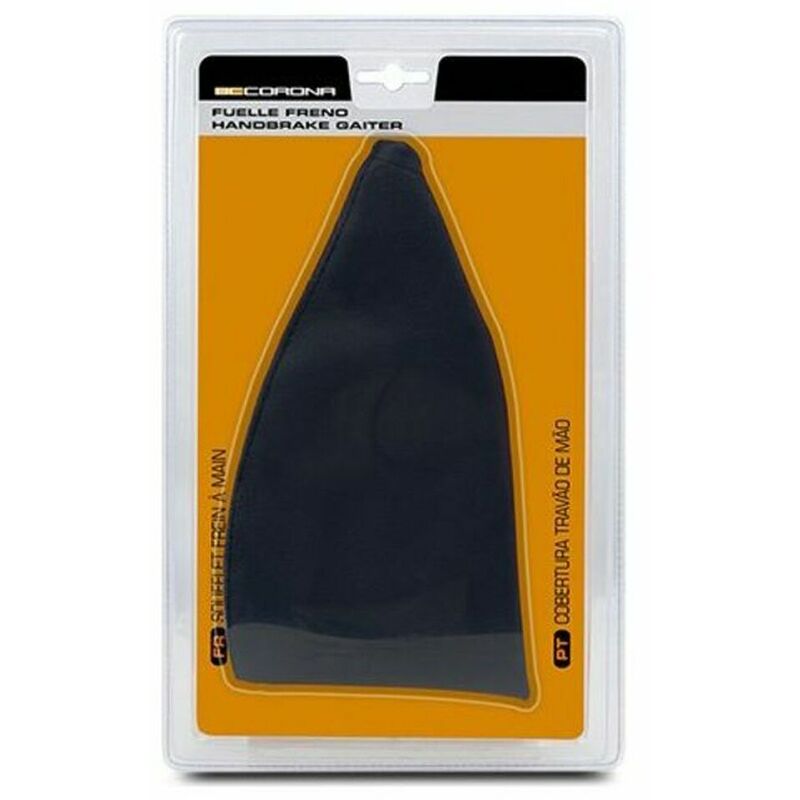 

BigBuy Car Fuelle de coche Freno Negro Polipiel