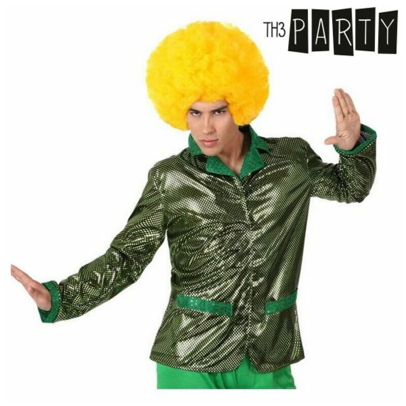 

Bigbuycarnival - BigBuy Carnival Chaqueta para Adultos Disco Brillo Verde XL