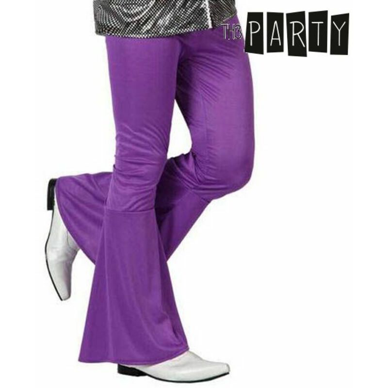 

BigBuy Carnival Pantalón para Adultos Disco Morado XS/S