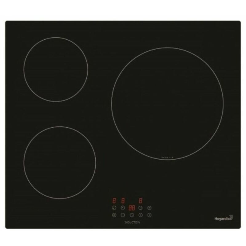 

Bigbuy Chef - Hogarclick Placa de Inducción Hogarclick HCKI37117BM 60 cm