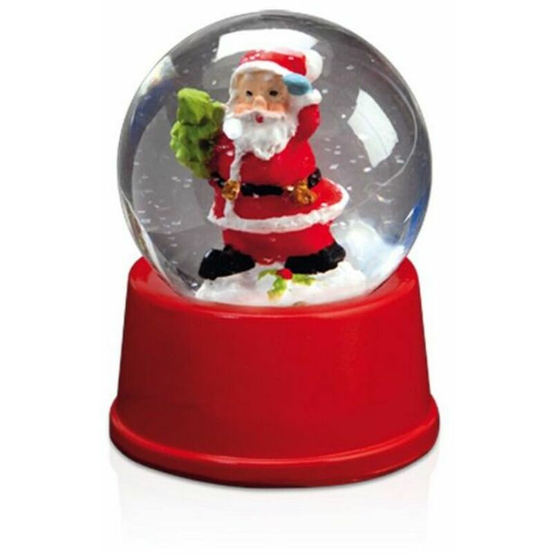 

BigBuy Christmas Bola de Nieve de Papá Noel 143800 Rojo