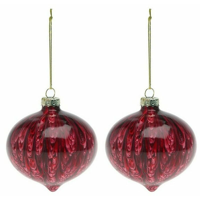 

Bolas de Navidad (2 pcs) 112490 Marrón - Bigbuy Christmas