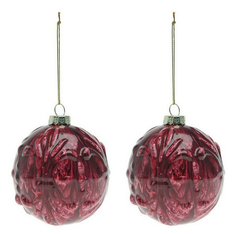 

Bolas de Navidad (2 pcs) 112575 Marrón - Bigbuy Christmas