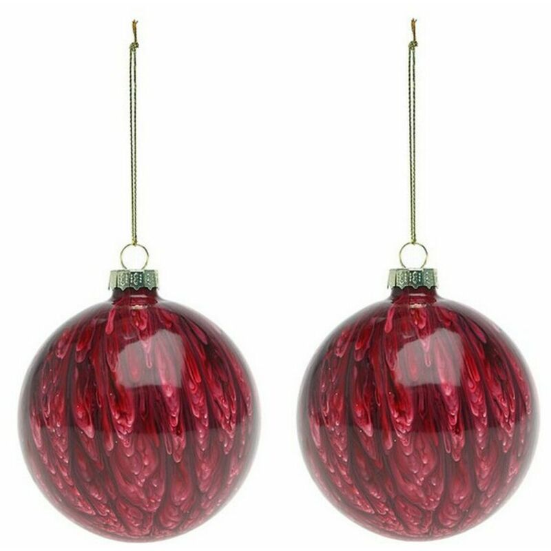 

Bolas de Navidad (2 pcs) 113572 Marrón - Bigbuy Christmas