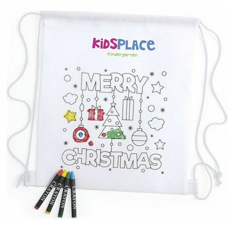 

BigBuy Christmas Mochila para Colorear 145941 Árbol de Navidad