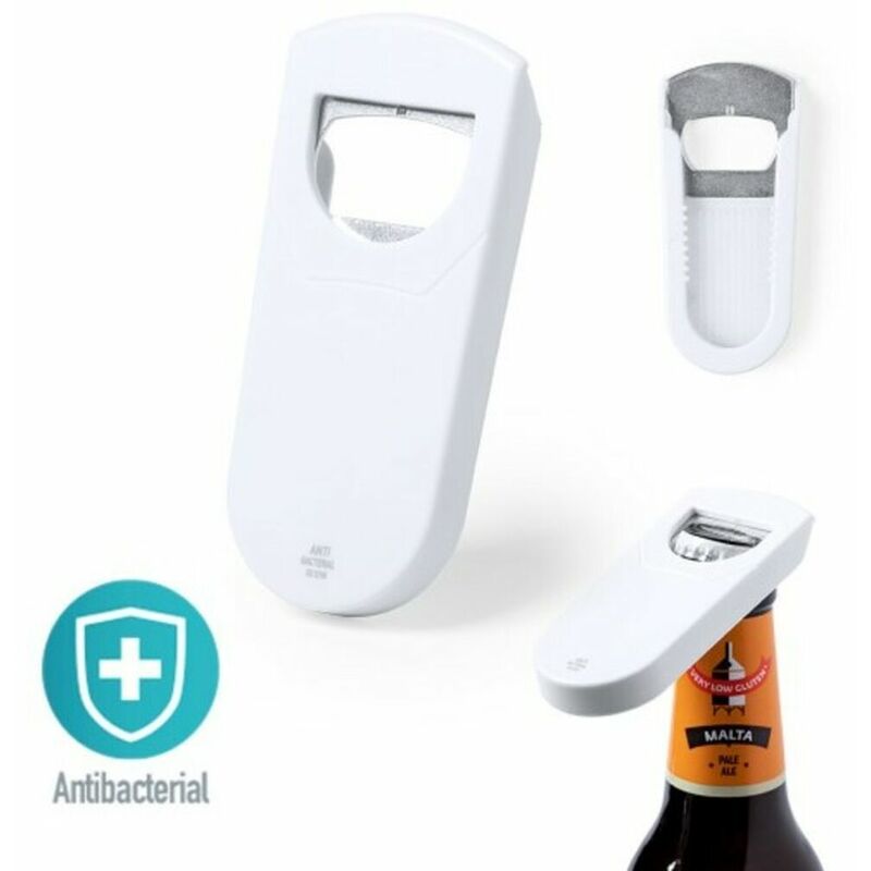 

BigBuy Cooking Abridor de Botellas 146683 Antibacteriano Blanco
