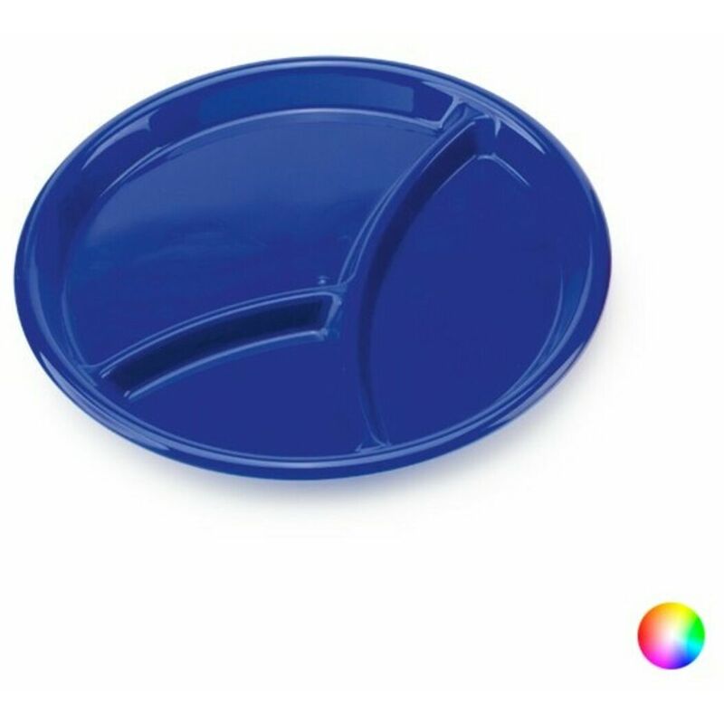 

Bandeja con Compartimentos 144146 (Ø 25,5 cm) Rojo - Bigbuy Cooking