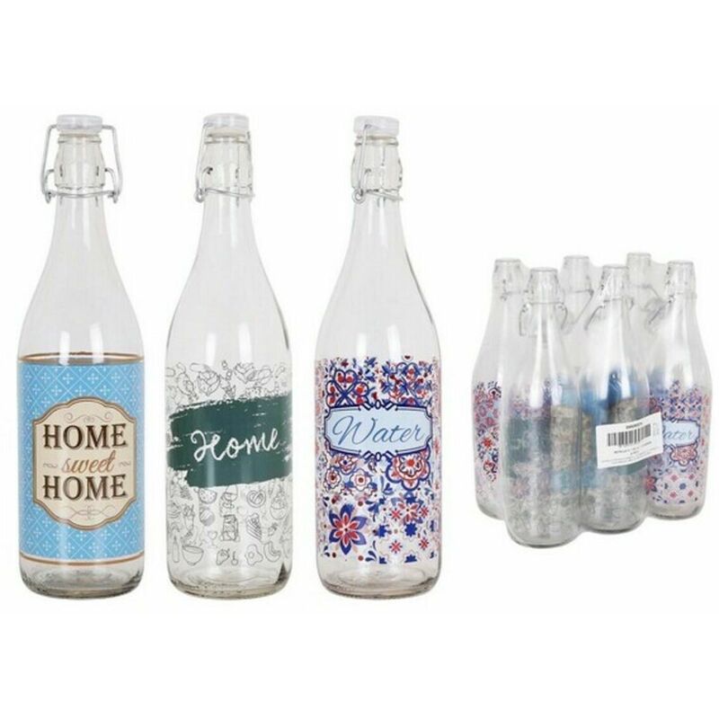 

Botella Lella Vidrio 1L - Bigbuy Cooking