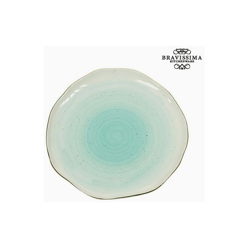 

Plato Llano - Colección Kitchen's Deco Porcelana - Bigbuy Cooking