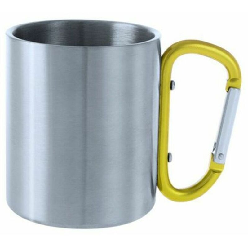 

Taza con Asa Mosquetón 144509 (210 ml) Azul - Bigbuy Cooking