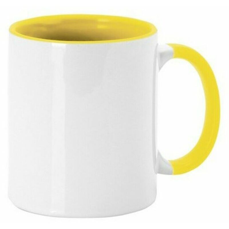 

Top Can Cap Taza de Cerámica 143894 (350 ml) Bicolor Negro